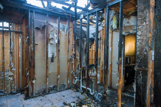 Professional Fire Damage Assessment technician working in Ordway, CO